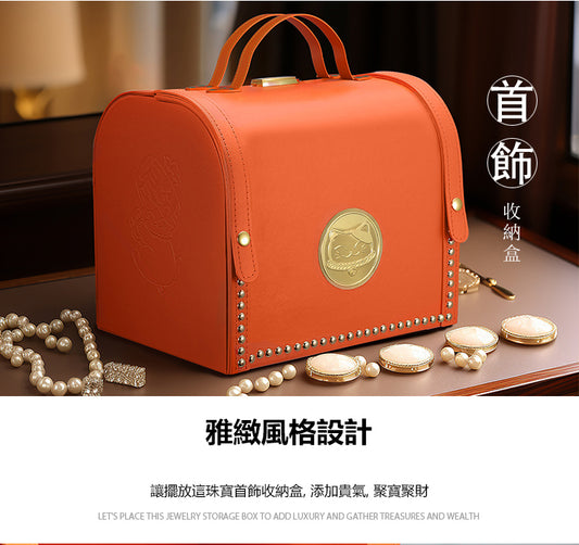 Luxury and Exclusive Design Jewelry Box for Lucky Cat Mahjong 招財猫"珠寶盒"水晶麻將 Luxury Gift 2024